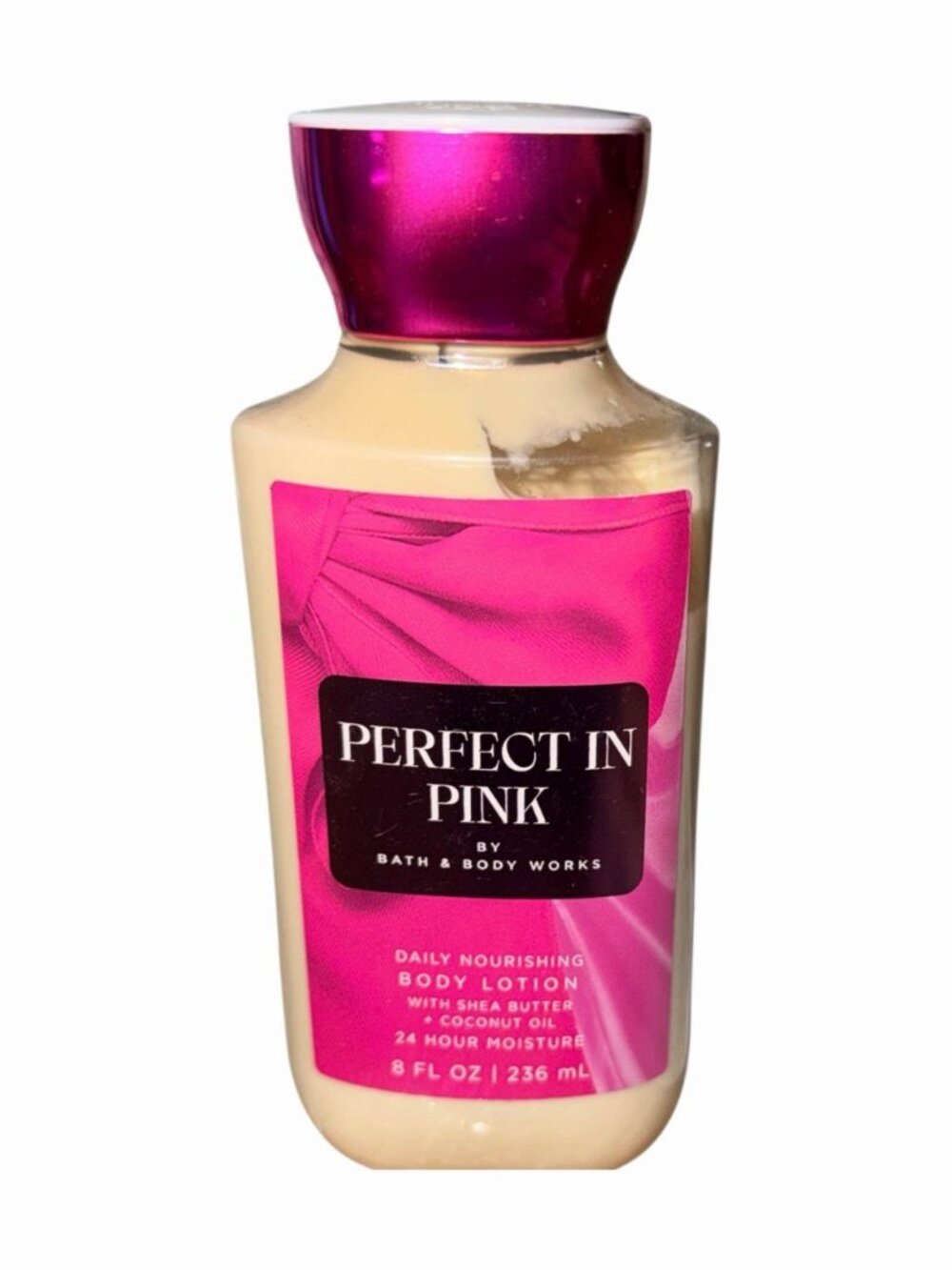 Perfect In Pink Body Lotion Bath and Body Works Shea Butter and Coconut Oil